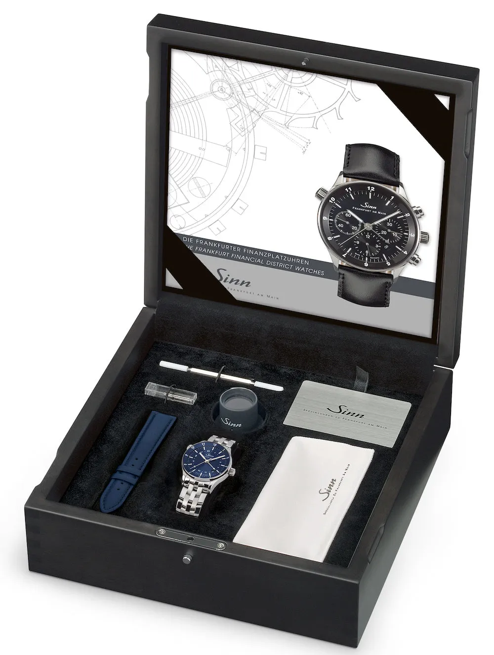 Sinn Watches Sinn 6060 B 24h UTC Frankfurt World Time Watch
