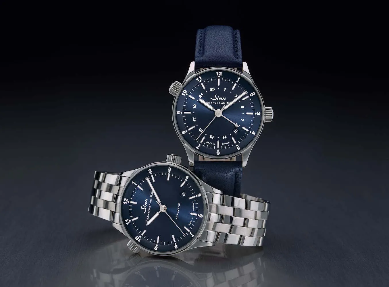 Sinn Watches Sinn 6060 B 24h UTC Frankfurt World Time Watch