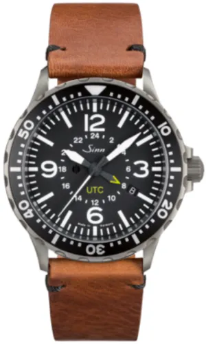 Sinn Watches Sinn 857 UTC Vintage Cowhide Brown Watch