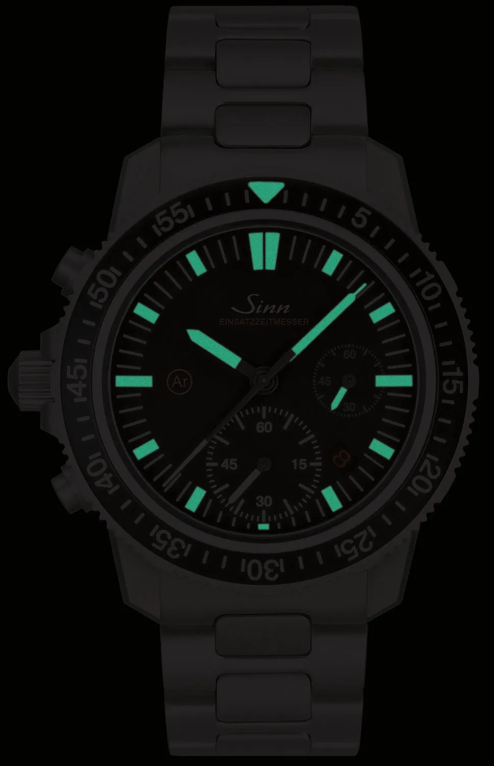 Sinn Watches Sinn EZM 13.1 Leather Strap Watch
