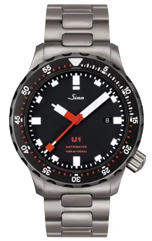 Sinn Watches Sinn U1 SDR Bracelet Watch