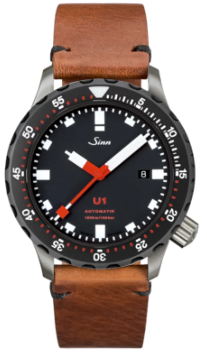 Sinn Watches Sinn U1 SDR Vintage Cowhide Brown Watch