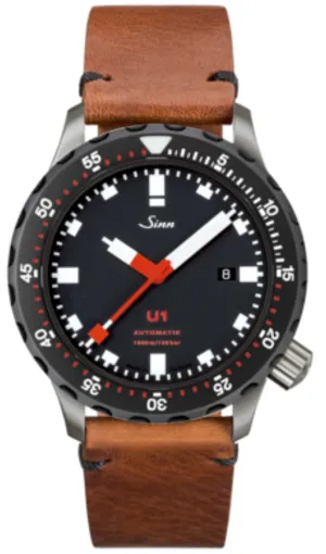 Sinn Watches Sinn U1 SDR Vintage Cowhide Brown Watch