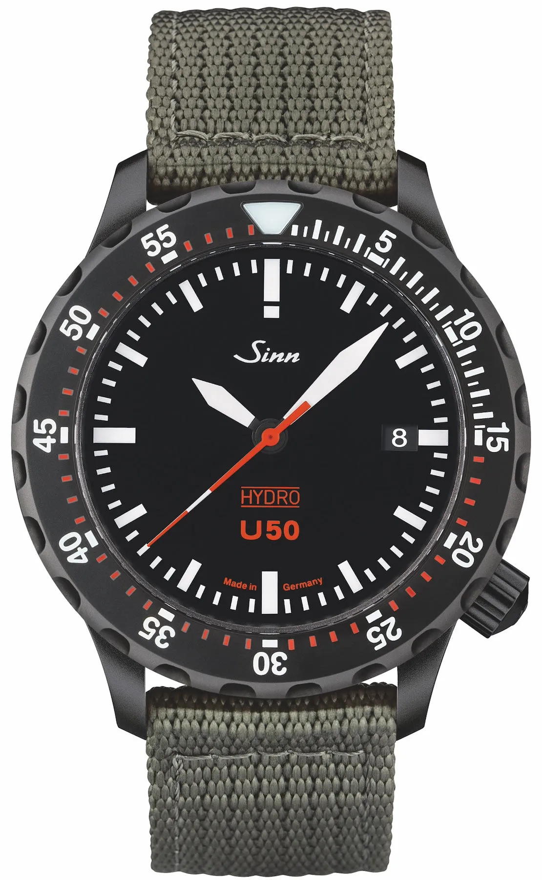 Sinn Watches Sinn U50 Hydro S Textile Olive Grey Watch