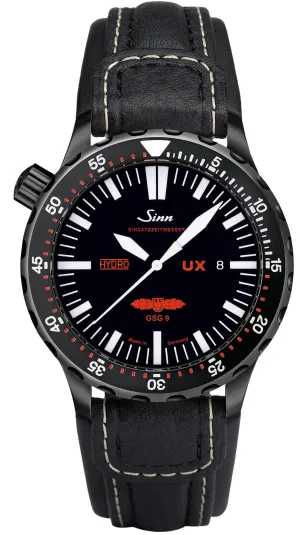 Sinn Watches Sinn UX S GSG 9 EZM 2B Leather Watch