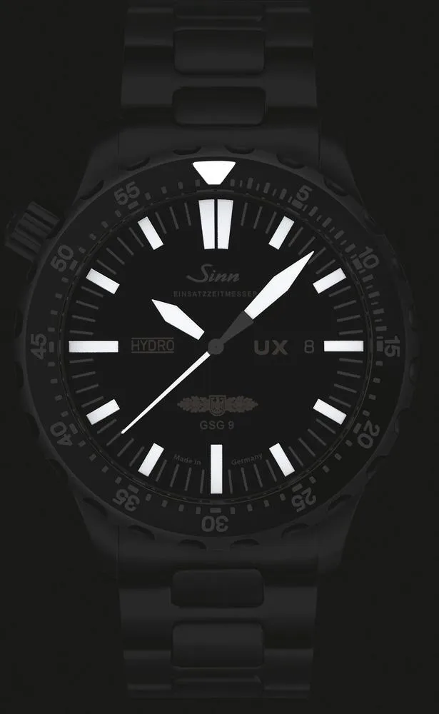 Sinn Watches Sinn UX S GSG 9 EZM 2B Leather Watch