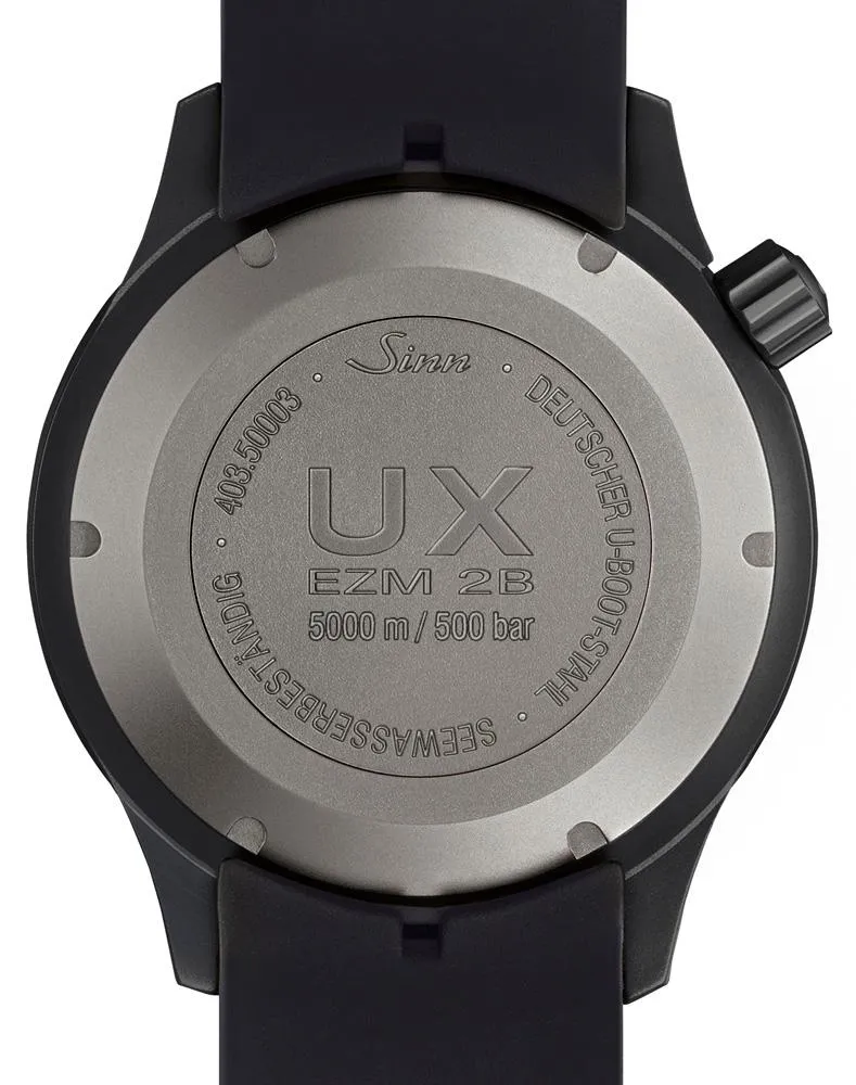 Sinn Watches Sinn UX S GSG 9 EZM 2B Leather Watch