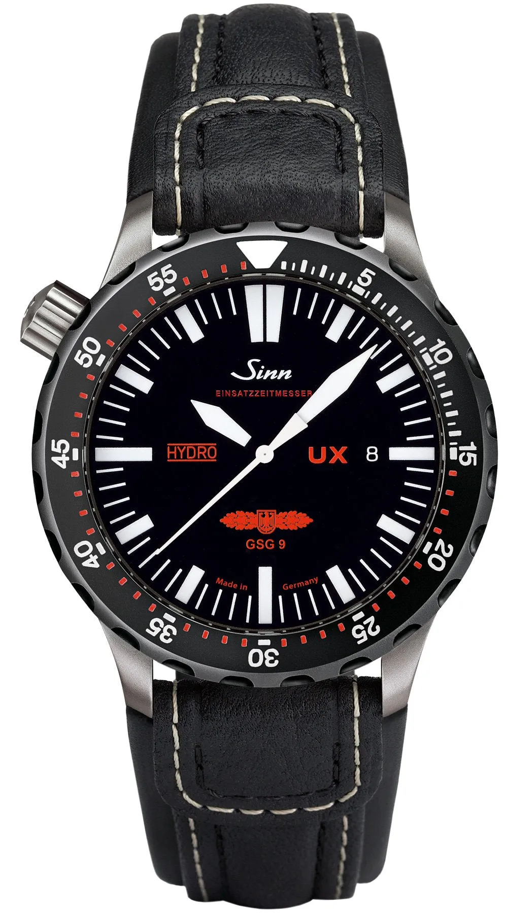 Sinn Watches Sinn UX SDR GSG 9 EZM 2B Leather Watch