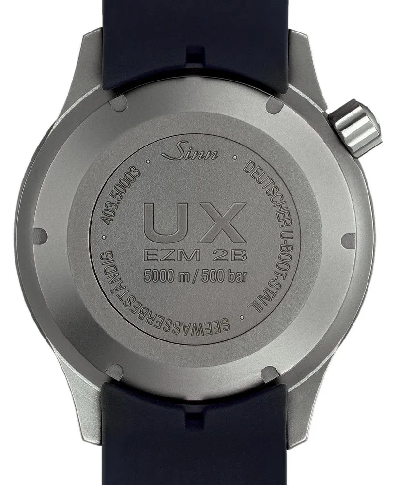 Sinn Watches Sinn UX SDR GSG 9 EZM 2B Leather Watch