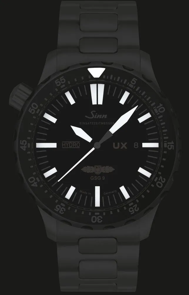 Sinn Watches Sinn UX SDR GSG 9 EZM 2B Leather Watch