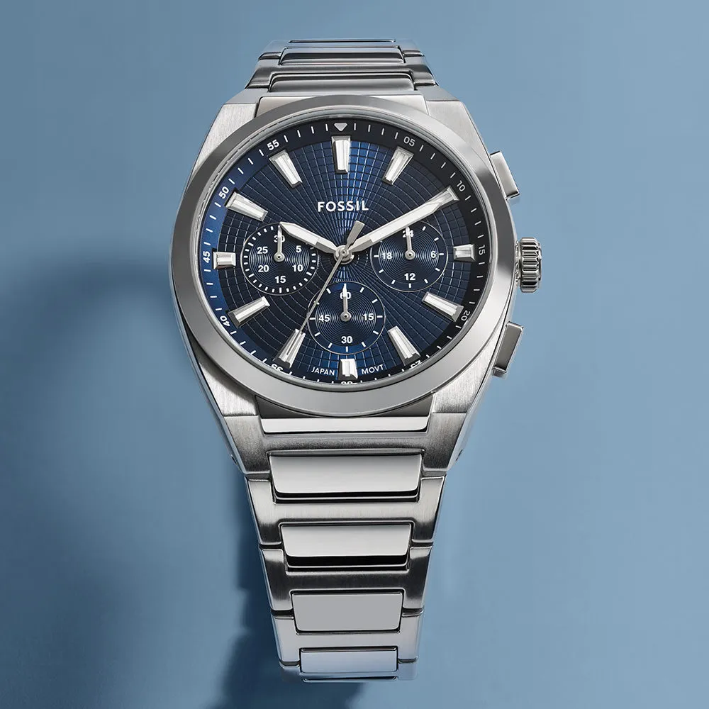 Sport Mens Watches Fossil Everett FS6104 Chronograph