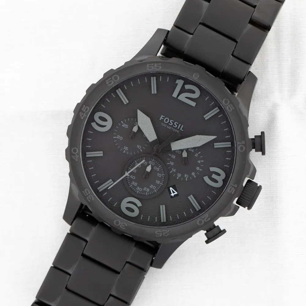 Sport Mens Watches Fossil Nate JR1401 Chronograph