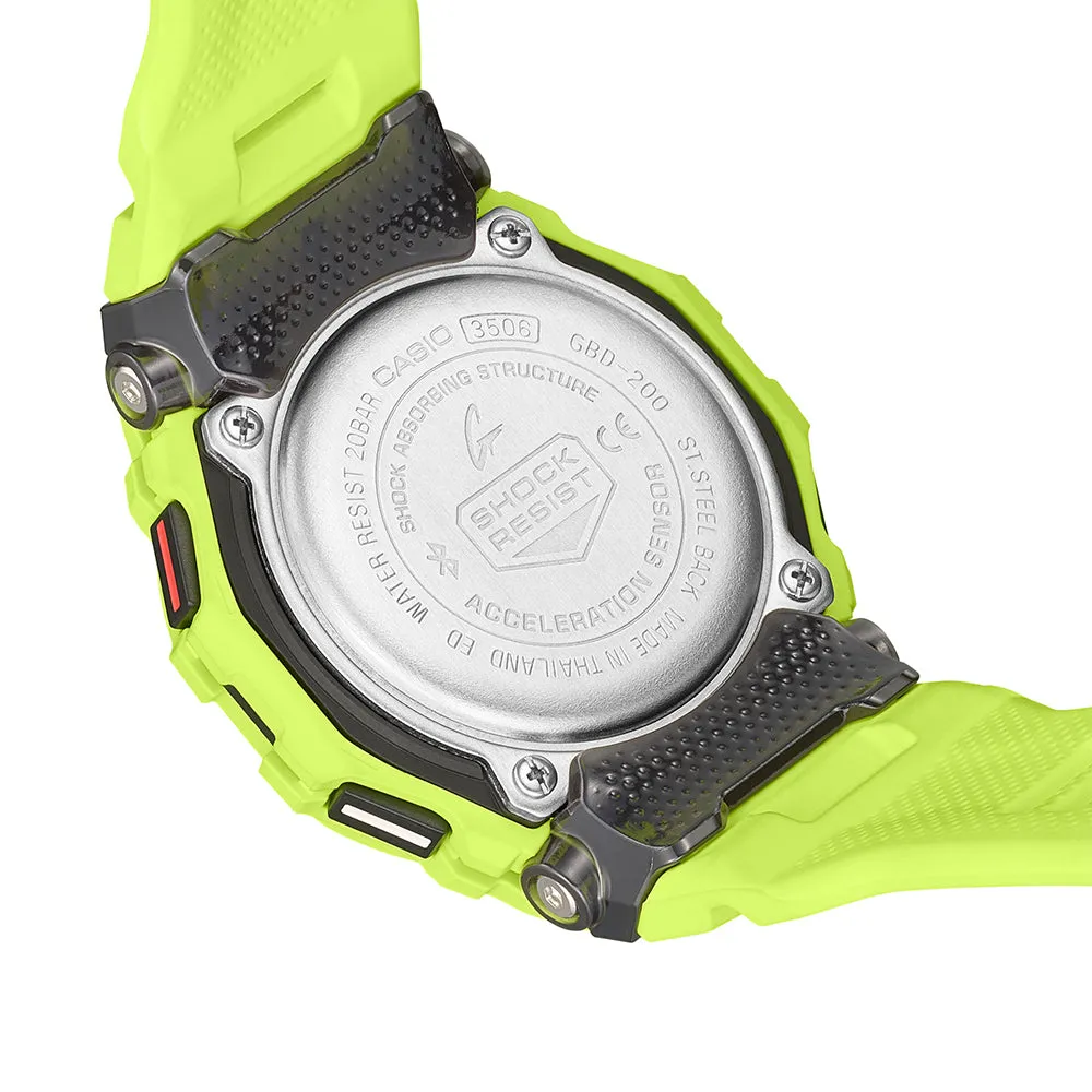 Sport Mens Watches G-Shock GBD200-9D G-Squad Digital