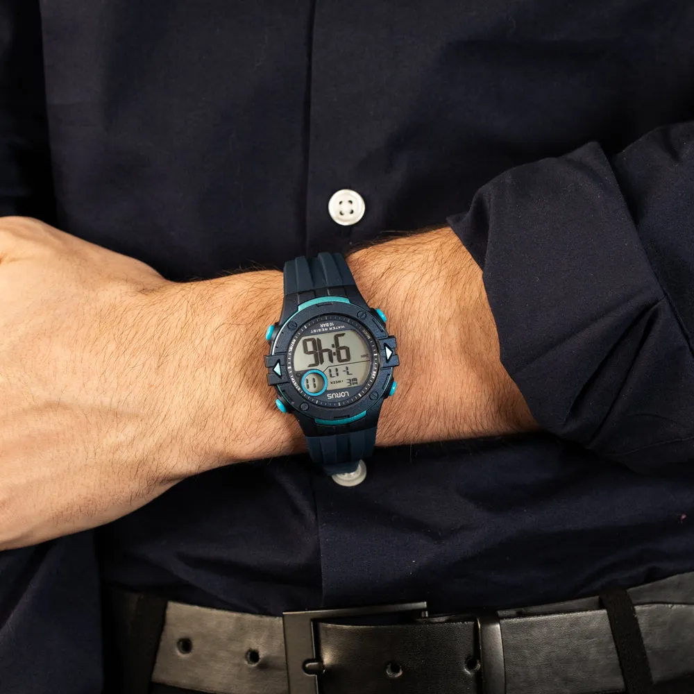 Sport Mens Watches Lorus R2325PX-9 Digital Multi-Time