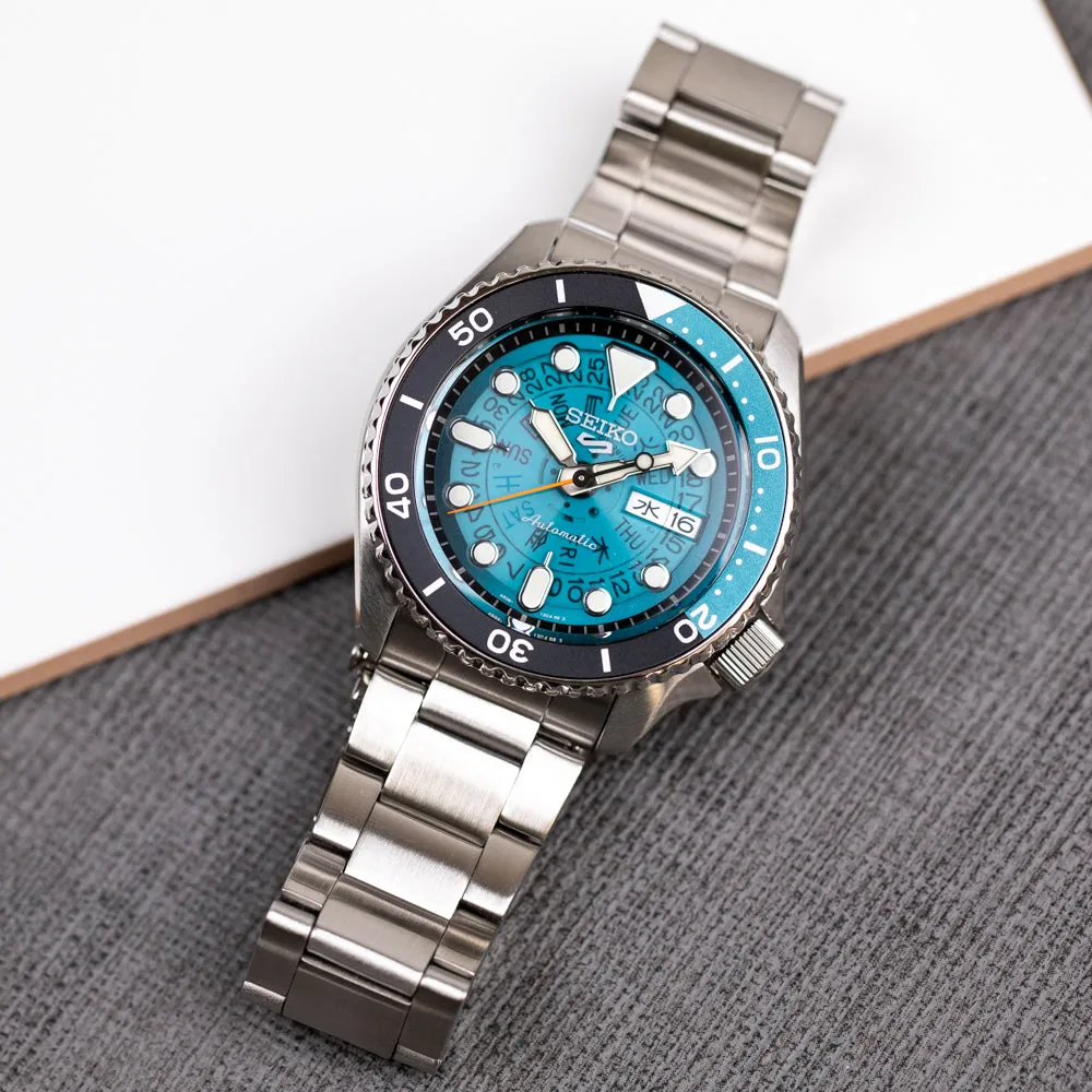 Sport Mens Watches Seiko 5 SRPJ45K 'Time Sonar' Automatic