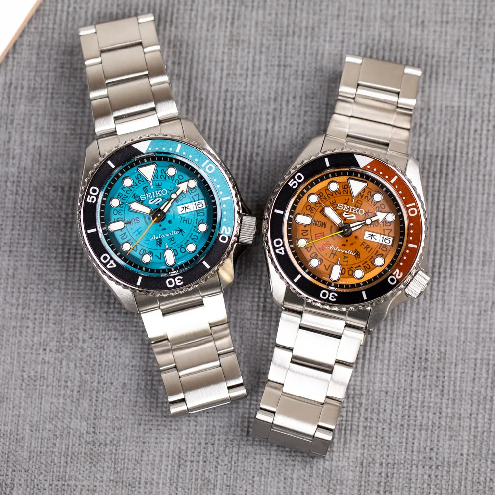 Sport Mens Watches Seiko 5 SRPJ45K 'Time Sonar' Automatic