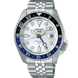 Sport Mens Watches Seiko 5 SSK033K SKX GMT Sports Style