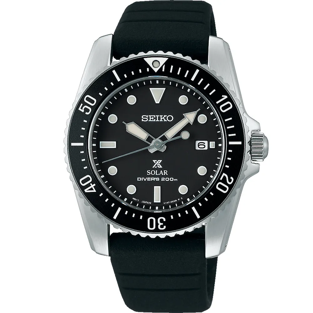 Sport Mens Watches Seiko Prospex SNE573P Solar Divers Watch