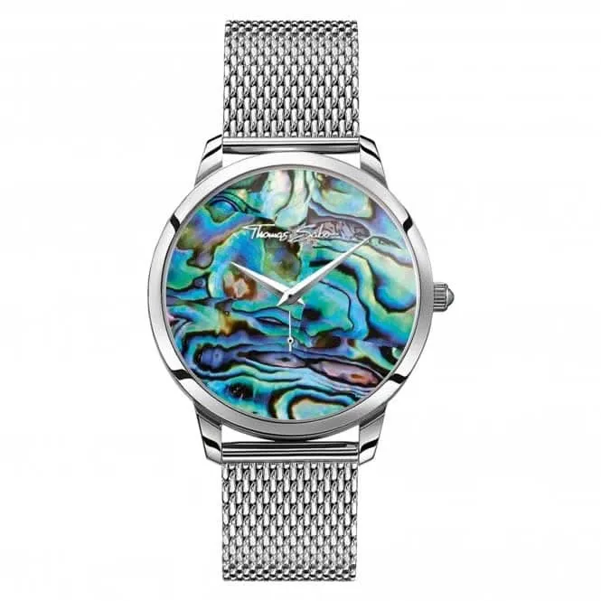 Stainless Steel Dial Multicoloured Unisex Watch WA0363-201-218