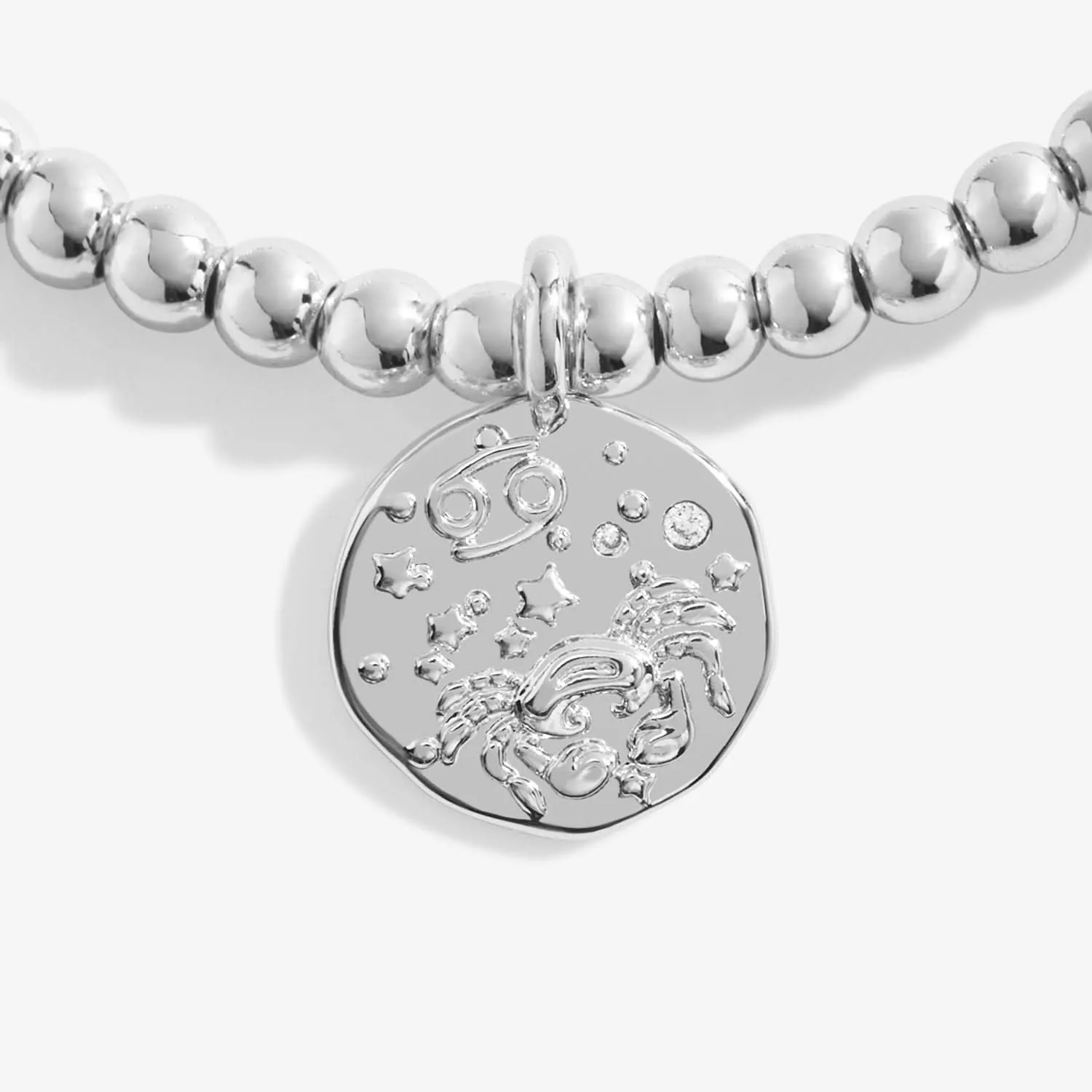 Star Sign A Little Cancer Silver Plated Bracelet 7446 Joma Jewellery
