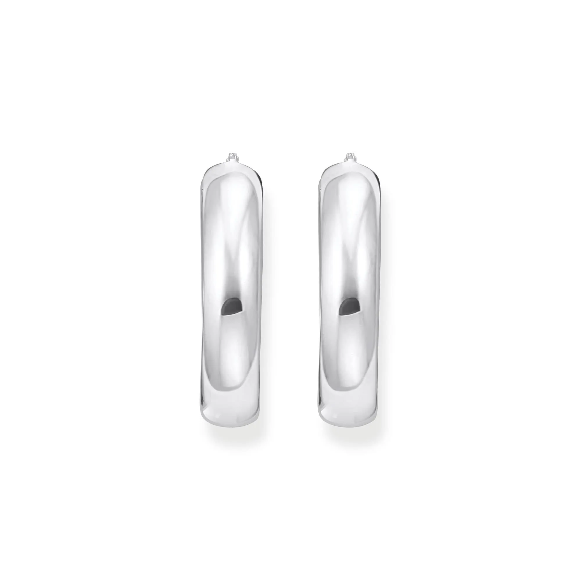 Sterling Silver Bold Elegance Big Chunky Hoop Earrings CR739-001-21 Thomas Sabo Earrings