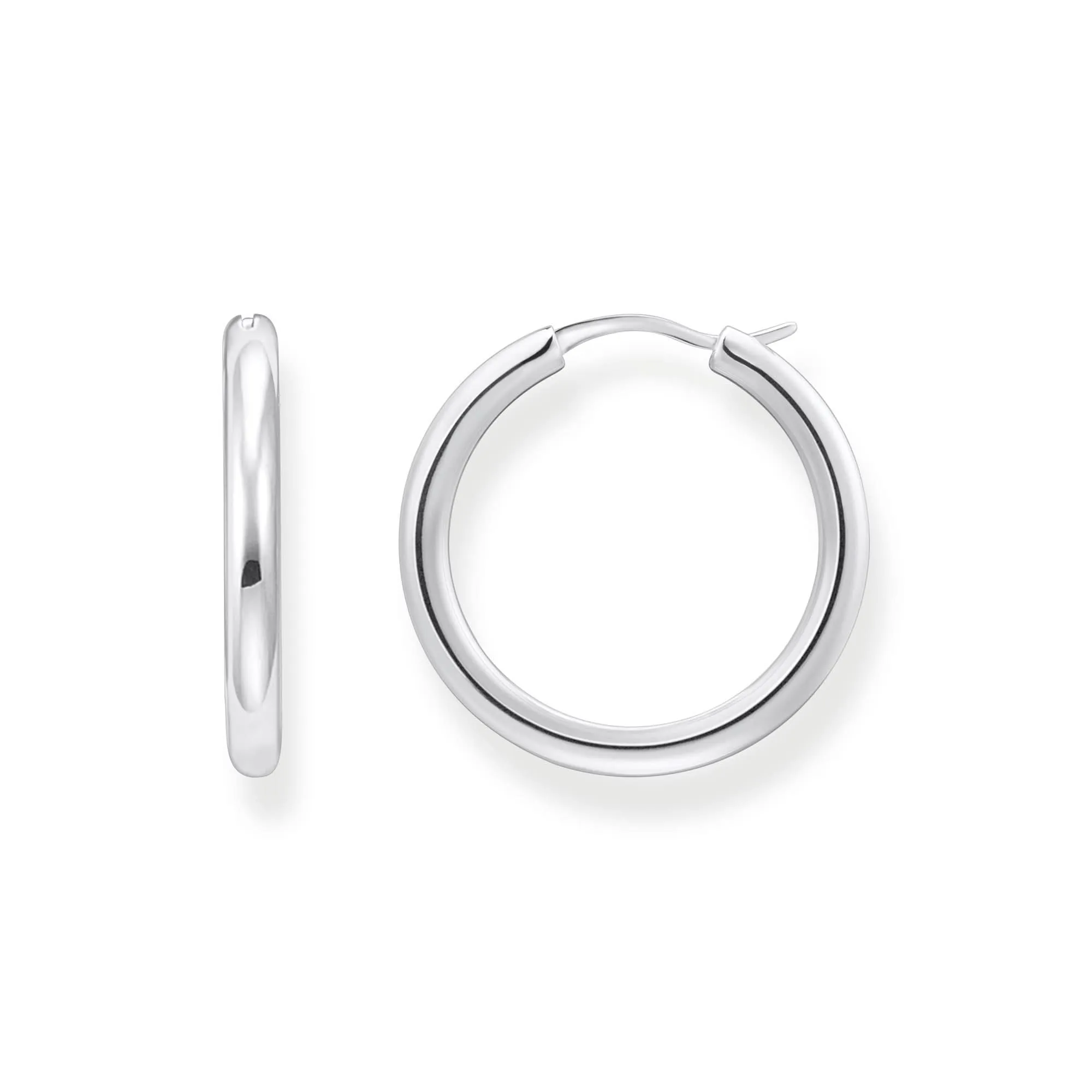 Sterling Silver Bold Elegance Classic Hoop Earrings CR745-001-21 Thomas Sabo Earrings