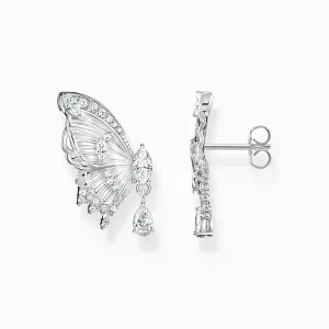Sterling Silver Butterfly Paradise Stud Earrings H2328-051-14 Thomas Sabo Earrings