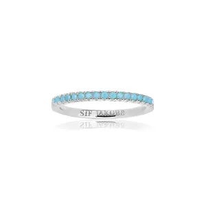 Sterling Silver Ellera Ring SJ-R2869-TQ Sif Jakobs Jewellery