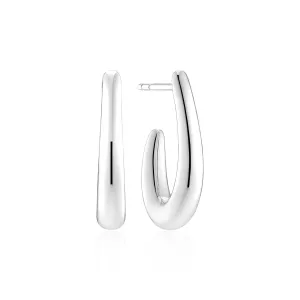 Sterling Silver Goccia Pianura Parvus Earrings SJ-E2486 Sif Jakobs Jewellery