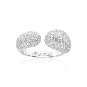 Sterling Silver Goccia Ring SJ-R2481-CZ Sif Jakobs Jewellery