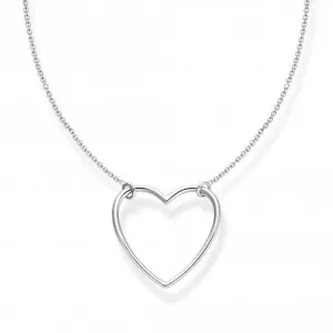Sterling Silver Heart Necklace KE2138-001-21-L45V Thomas Sabo Necklaces