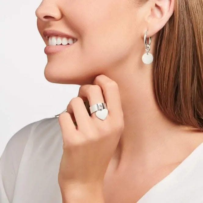 Sterling Silver Heart Ring TR2364-637-21 Thomas Sabo Rings