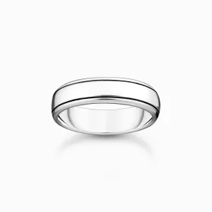 Sterling Silver Lines Ring TR2503-637-21 Thomas Sabo Rings