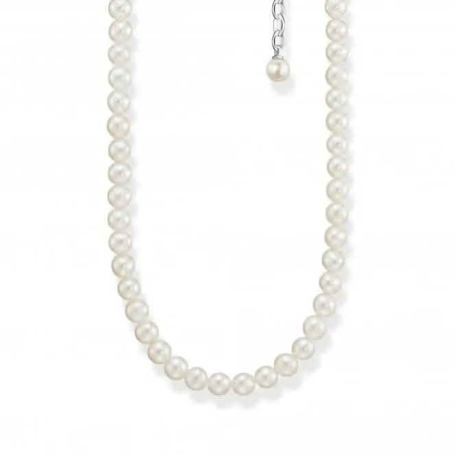 Sterling Silver Pearl Necklace KE2116-167-14-L45V Thomas Sabo Necklaces