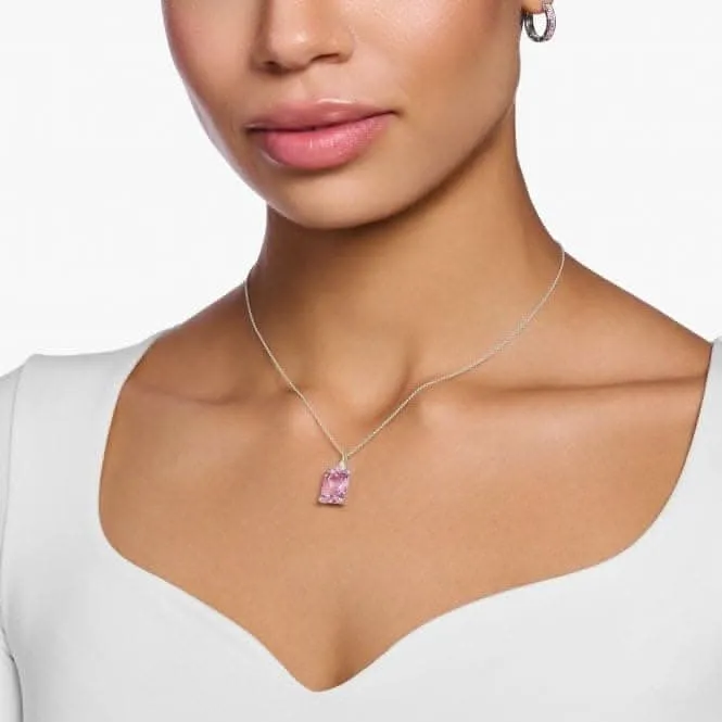 Sterling Silver Pink Stone Necklace KE1964-051-9 Thomas Sabo Necklaces