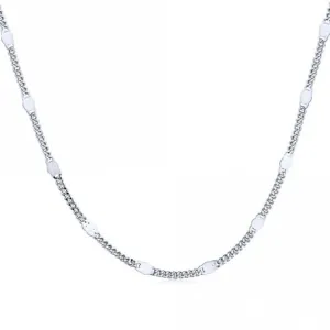 Sterling Silver Rhodium Plated Chain ERLN025 Ania Haie Jewellery