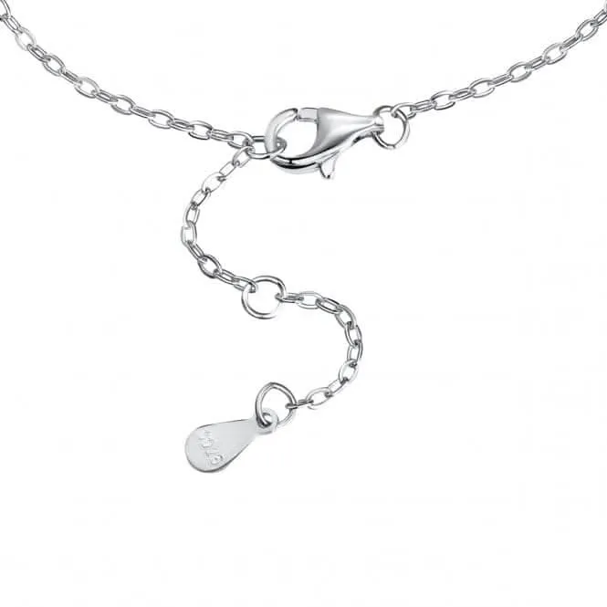 Sterling Silver Rhodium Plated Sparkling Zirconia Evil Eye Bracelet ERLB053 Ania Haie Jewellery