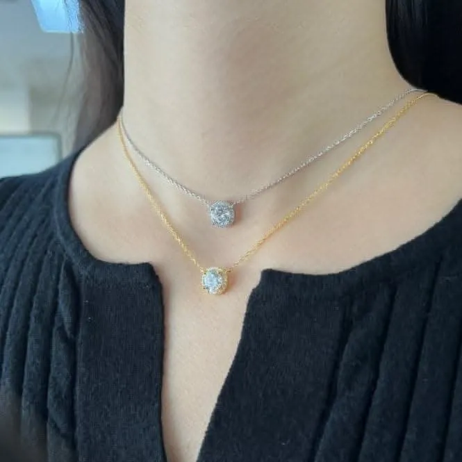 Sterling Silver Rhodium Plated Sparkling Zirconia Necklace ERLN024 Ania Haie Jewellery
