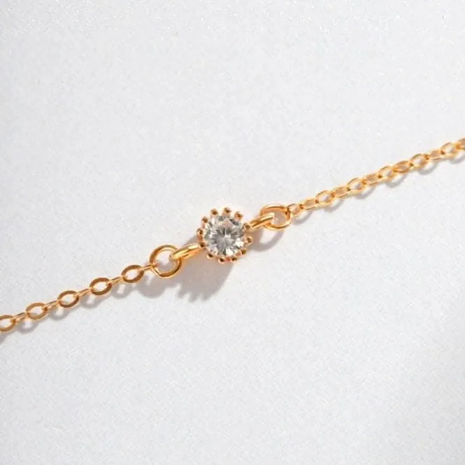 Sterling Silver Rose Gold Plated Black Lucky 4 Leaf Bracelet ERLB042 Ania Haie Jewellery