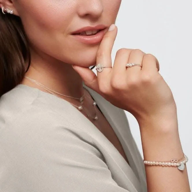 Sterling Silver Tree Of Love White Ring TR2375-051-14 Thomas Sabo Rings
