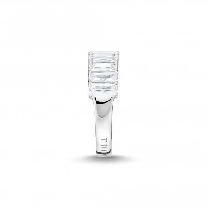 Sterling Silver White Pavé Stones Ring TR2366-051-14 Thomas Sabo Rings