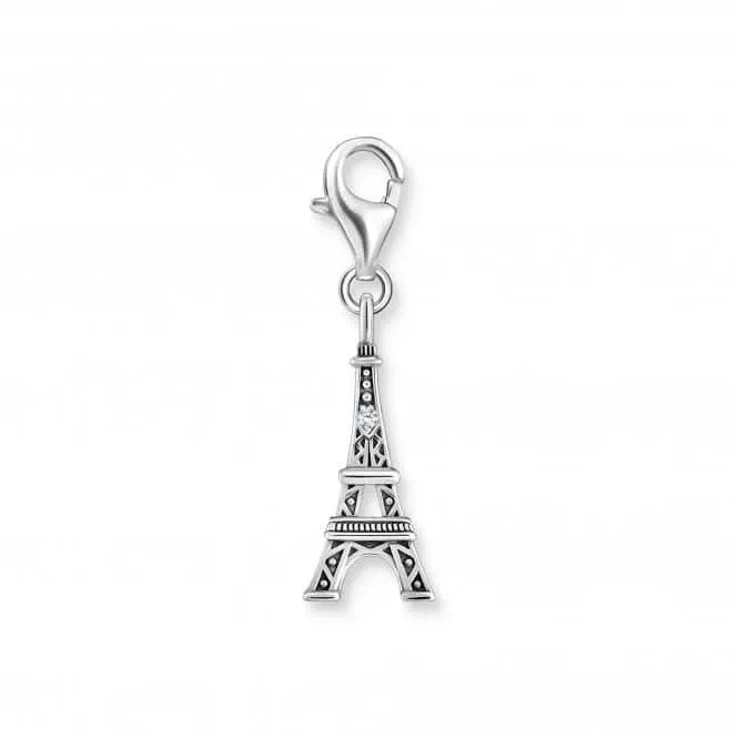 Sterling Silver Zirconia Eiffel Tower Charm 2074-643-21 Thomas Sabo Collectable Charms