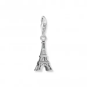 Sterling Silver Zirconia Eiffel Tower Charm 2074-643-21 Thomas Sabo Collectable Charms