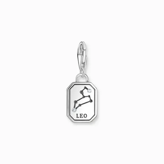 Sterling Silver Zirconia Zodiac Sign Leo Charm 2150-643-21 Thomas Sabo Collectable Charms