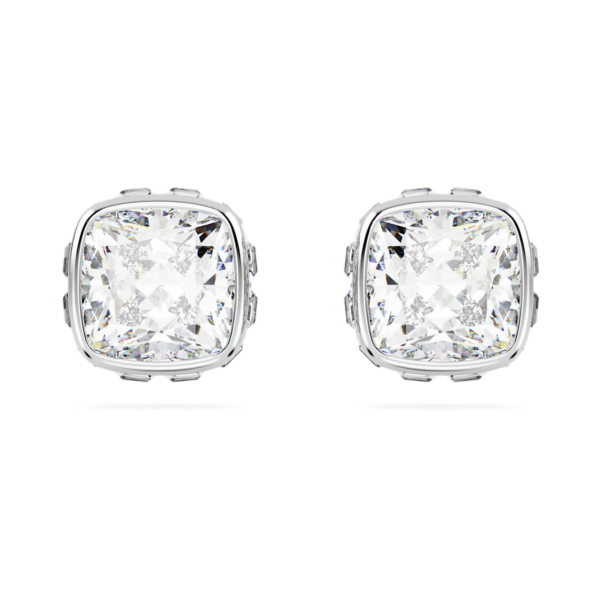 Swarovski Jewellery Birthstone April White Square - Necklace & Earrings