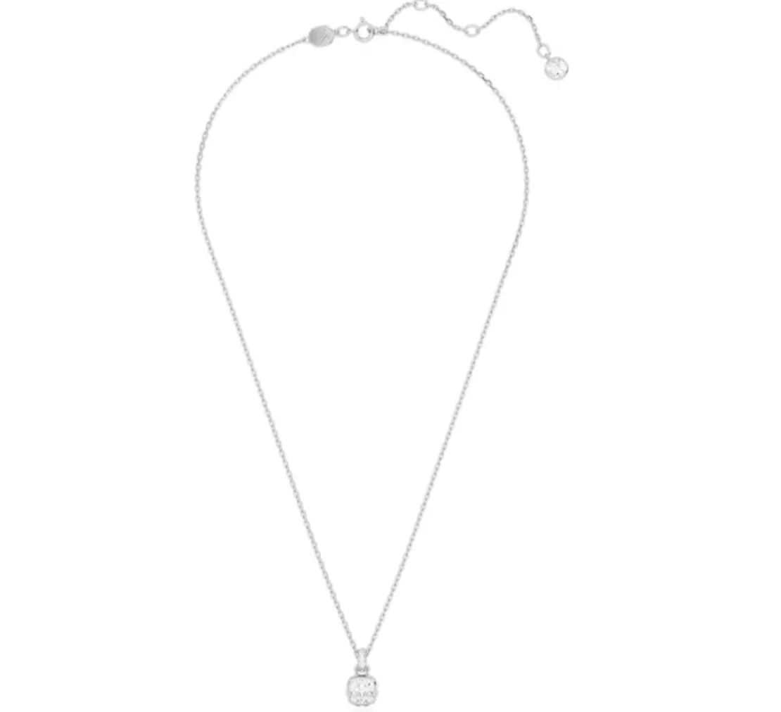 Swarovski Jewellery Birthstone April White Square - Necklace & Earrings