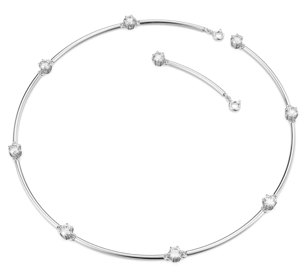 Swarovski Jewellery Constella Silver Round Necklace
