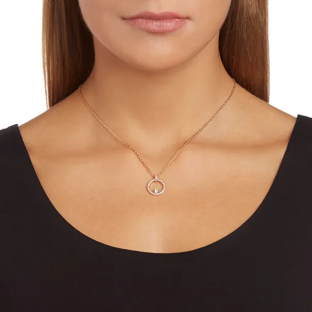 Swarovski Jewellery Creativity Circle Rosegold Pendant & Earring