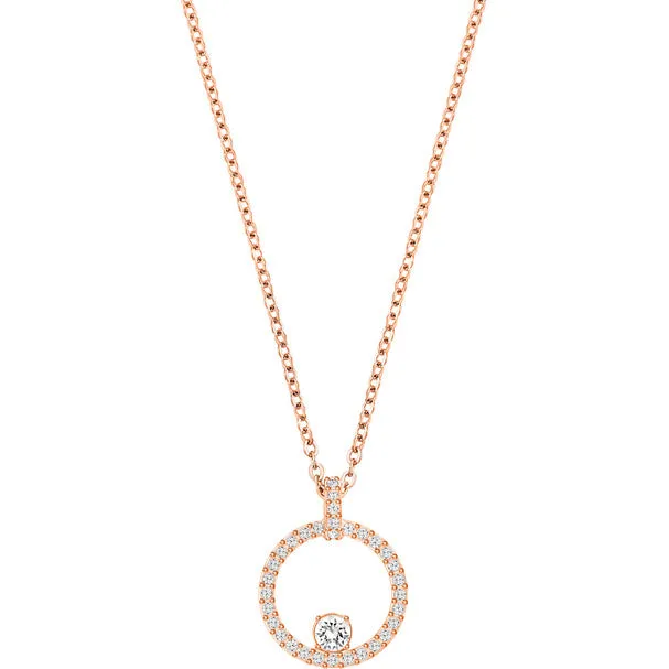 Swarovski Jewellery Creativity Circle Rosegold Pendant & Earring