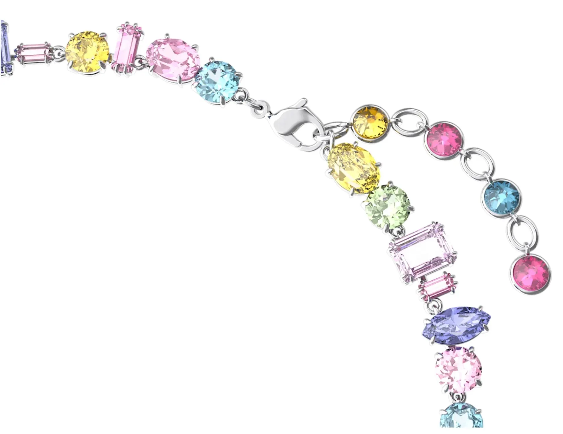 Swarovski Jewellery Gema Multicoloured Mixed Cut Necklace